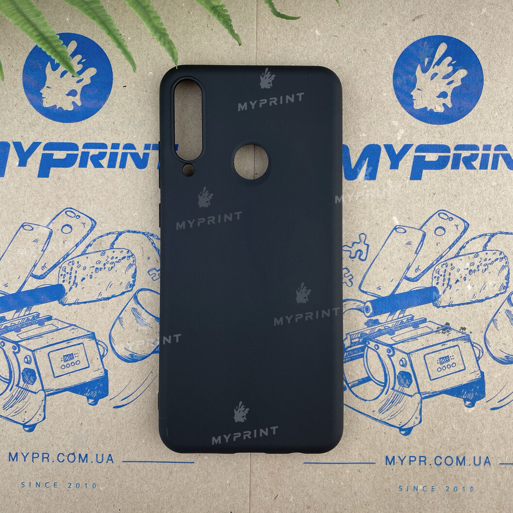Чохол силіконовий для Huawei Y6p чорний (6600) - фото 1 Чохол силіконовий для Huawei Y6p чорний (6600) - фото 1 - Чохли для УФ друку