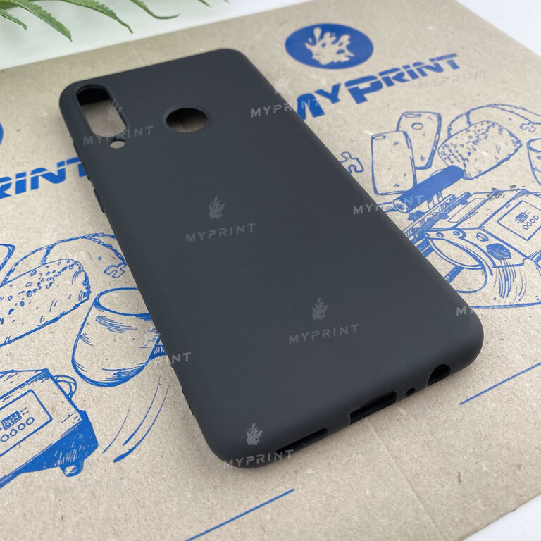 Silicone cover for Huawei Y6p black (6600) 