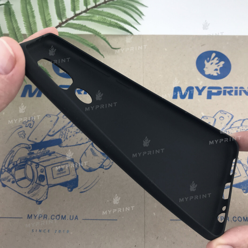 Silicone cover for Xiaomi Redmi Note 9 / Redmi 10X black (6467) - фото 3 Silicone cover for Xiaomi Redmi Note 9 / Redmi 10X black (6467) - фото 3 - Covers for UV printing