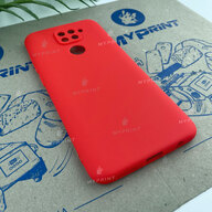 Чохол силіконовий для Xiaomi Redmi Note 9 / Redmi 10X червоний (6657) - фото 2 Чохол силіконовий для Xiaomi Redmi Note 9 / Redmi 10X червоний (6657) - фото 2 - Чохли для УФ друку