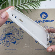 Чохол силіконовий для Xiaomi Redmi Note 9 / Redmi 10X білий (6658) - фото 3 - Чохли для УФ друку