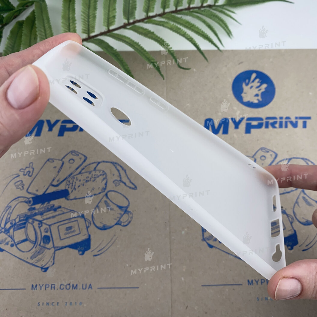 Чохол силіконовий для Xiaomi Redmi Note 9 / Redmi 10X білий (6658) - фото 3 - Чохли для УФ друку