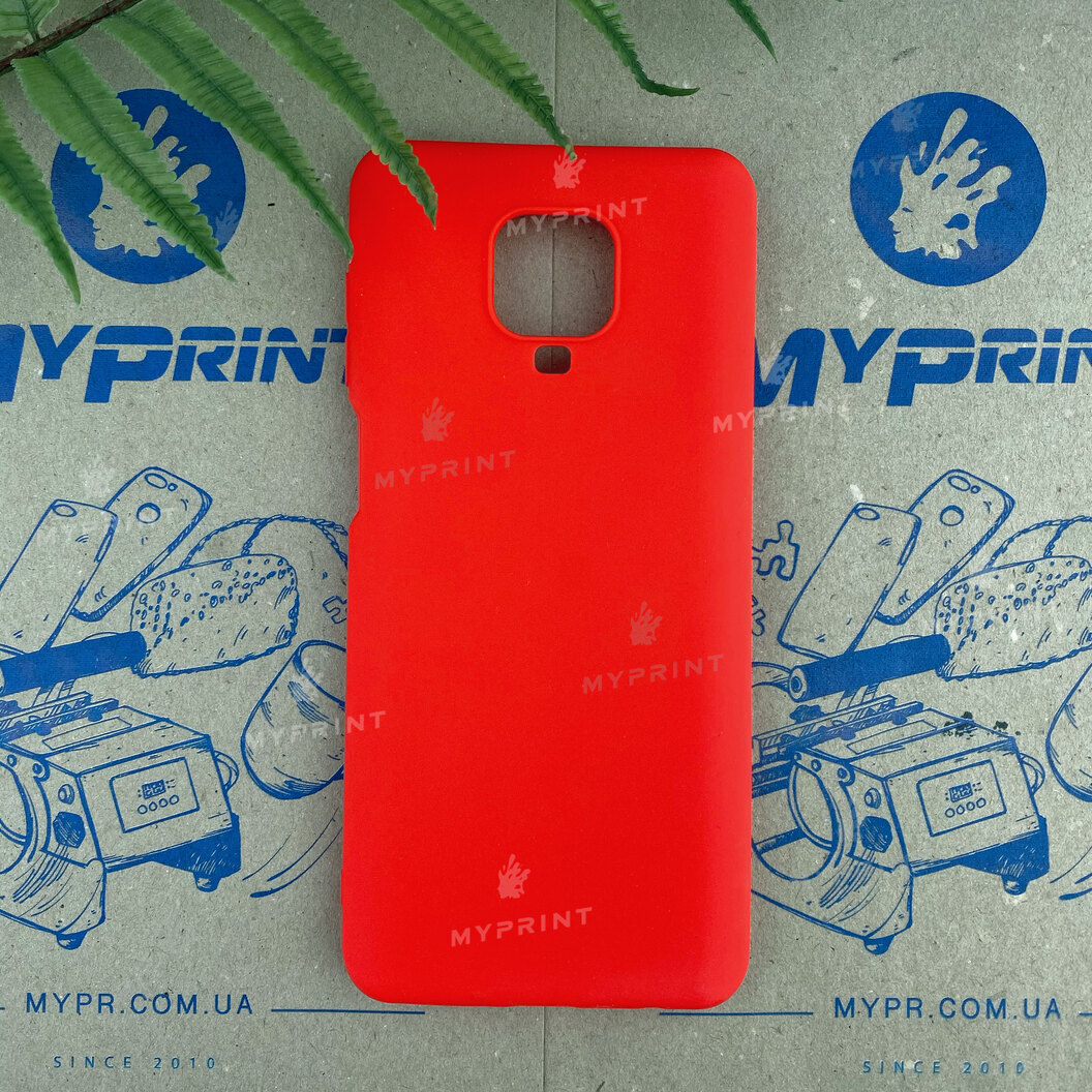 Чохол силіконовий для Xiaomi Redmi Note 9s / Note 9 Pro / Note 9 Pro Max червоний (6660) - фото 1 Чохол силіконовий для Xiaomi Redmi Note 9s / Note 9 Pro / Note 9 Pro Max червоний (6660) - фото 1 - Чохли для УФ друку