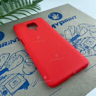 Чохол силіконовий для Xiaomi Redmi Note 9s / Note 9 Pro / Note 9 Pro Max червоний (6660) - фото 2 Чохол силіконовий для Xiaomi Redmi Note 9s / Note 9 Pro / Note 9 Pro Max червоний (6660) - фото 2 - Чохли для УФ друку
