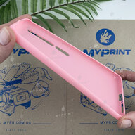 Чохол силіконовий для Xiaomi MI 10 / MI 10 Pro рожевий (6638) - фото 3 - Чохли для УФ друку