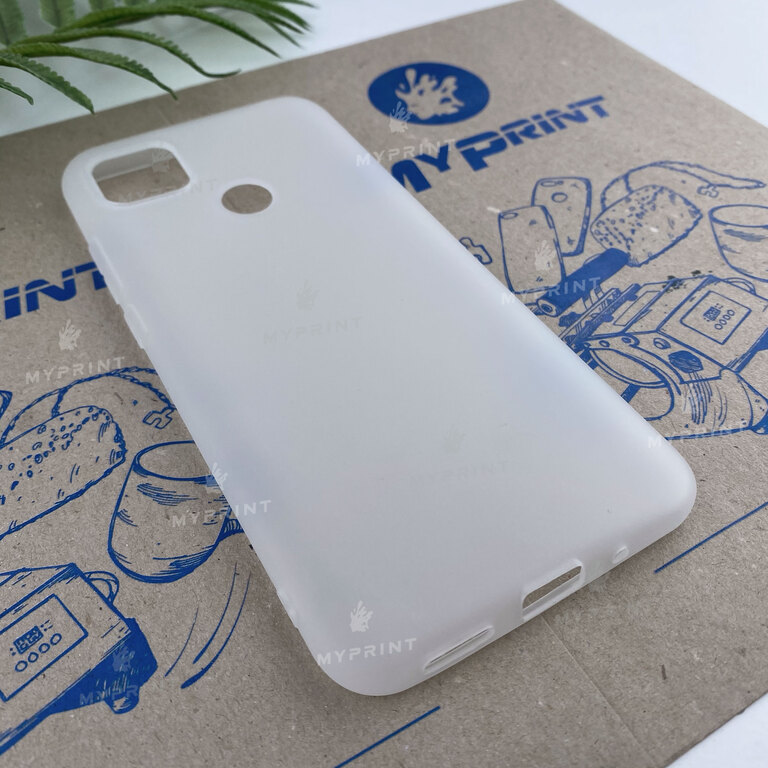 Silicone cover for Xiaomi Redmi 9s white (6652) 