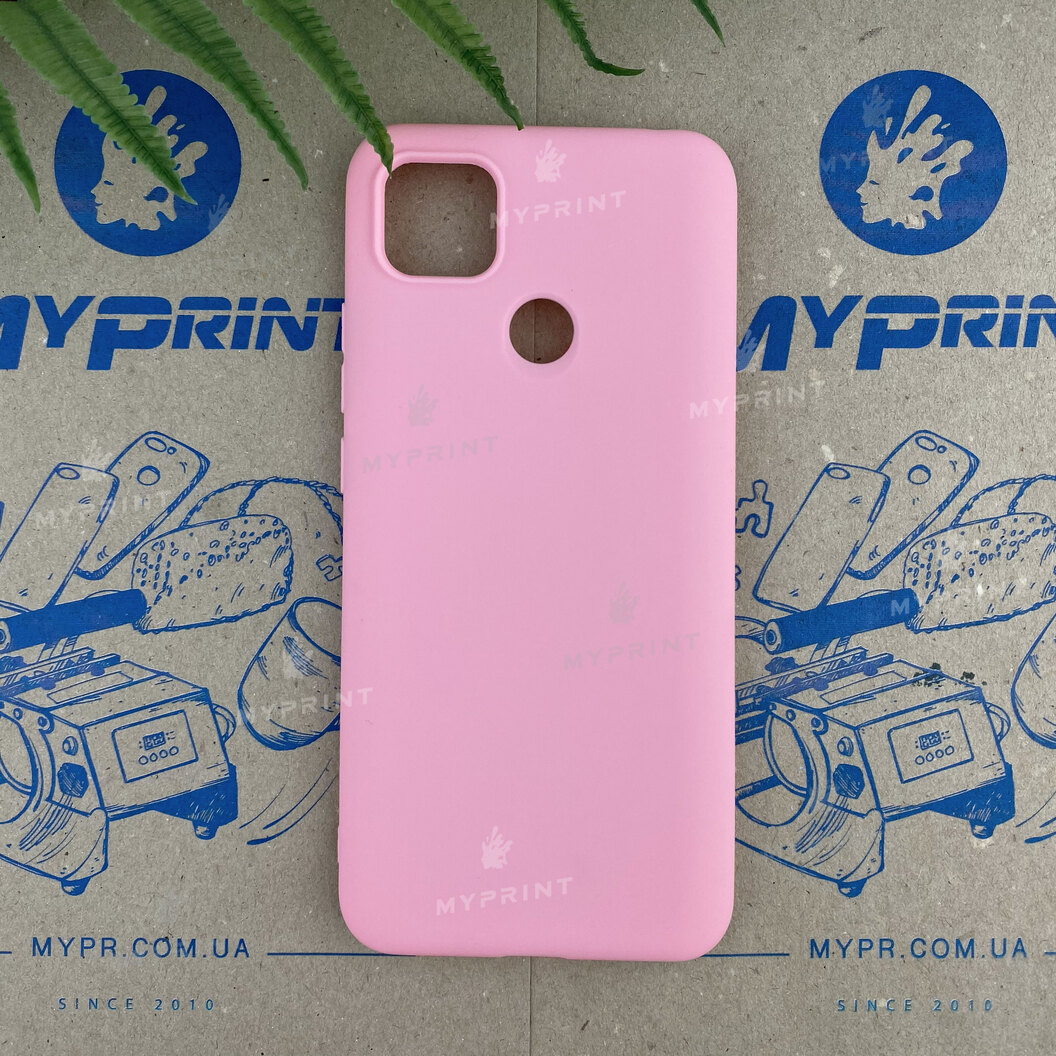 Чохол силіконовий для Xiaomi Redmi 9с рожевий (6651) - фото 1 Чохол силіконовий для Xiaomi Redmi 9с рожевий (6651) - фото 1 - Чохли для УФ друку