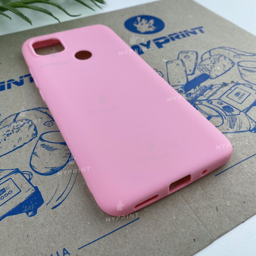 Чохол силіконовий для Xiaomi Redmi 9с рожевий (6651) - фото 2 Чохол силіконовий для Xiaomi Redmi 9с рожевий (6651) - фото 2 - Чохли для УФ друку