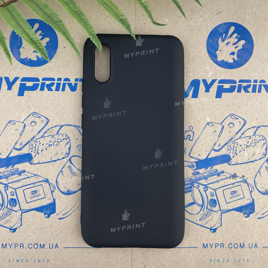 Чохол силіконовий для Xiaomi Redmi 9a чорний (6644) - фото 1 Чохол силіконовий для Xiaomi Redmi 9a чорний (6644) - фото 1 - Чохли для УФ друку