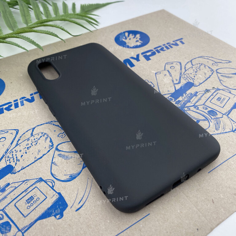Чохол силіконовий для Xiaomi Redmi 9a чорний (6644) 