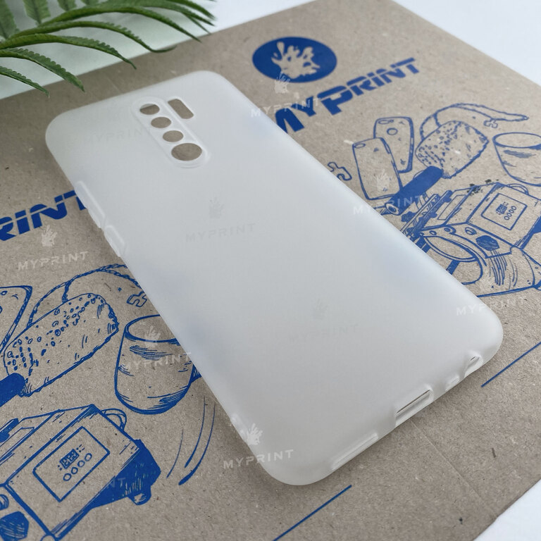 Чохол силіконовий для Xiaomi Redmi 9 білий (6642) 