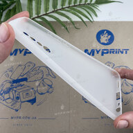 Чохол силіконовий для Xiaomi Redmi 9 білий (6642) - фото 3 - Чохли для УФ друку