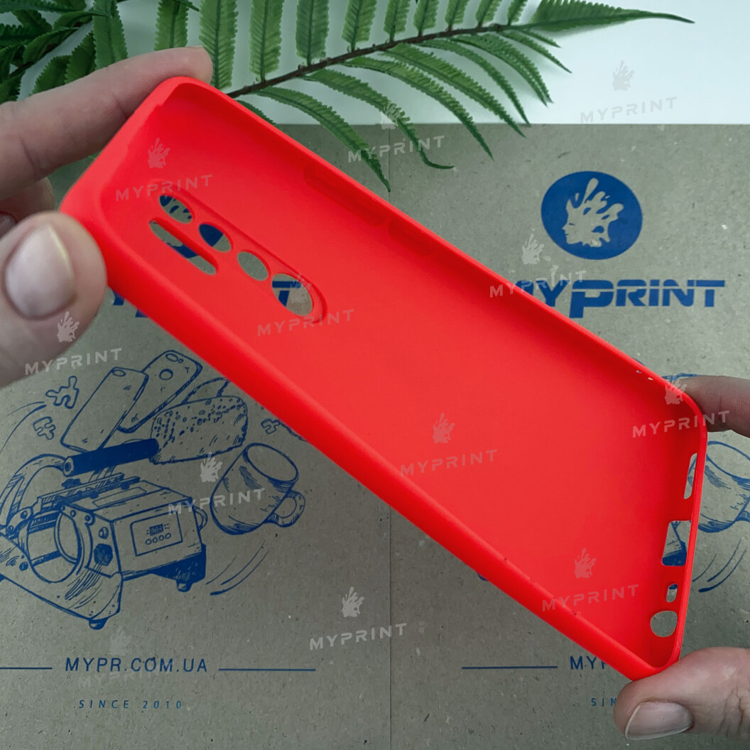 Чохол силіконовий для Xiaomi Redmi 9 червоний (6641) - фото 3 Чохол силіконовий для Xiaomi Redmi 9 червоний (6641) - фото 3 - Чохли для УФ друку