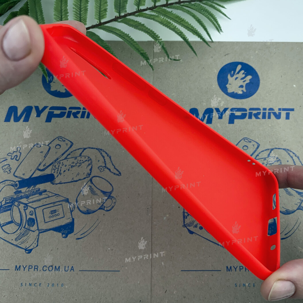 Чохол силіконовий для Xiaomi Redmi 9a червоний (6646) - фото 3 Чохол силіконовий для Xiaomi Redmi 9a червоний (6646) - фото 3 - Чохли для УФ друку