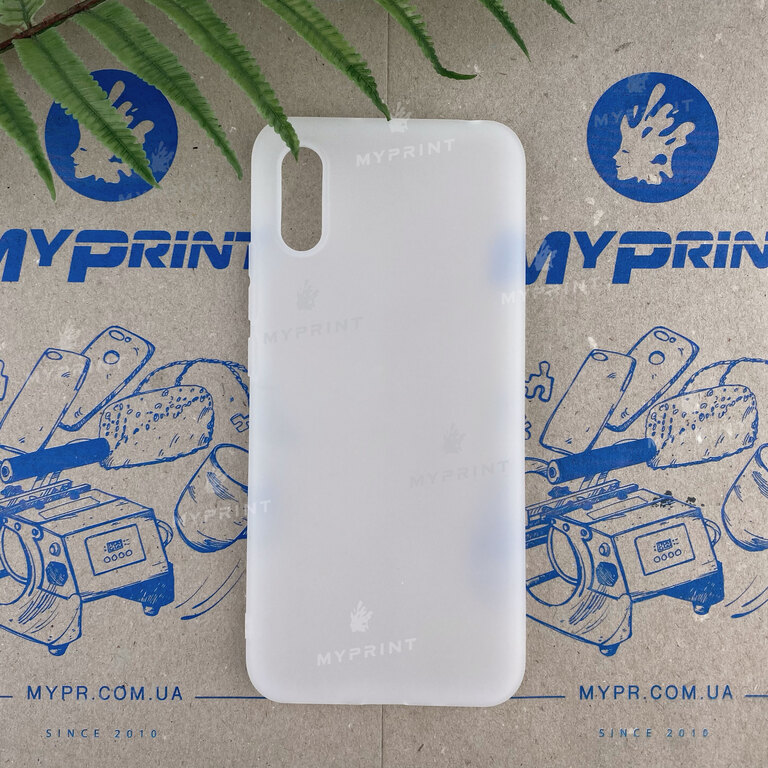 Чохол силіконовий для Xiaomi Redmi 9a білий (6647) 