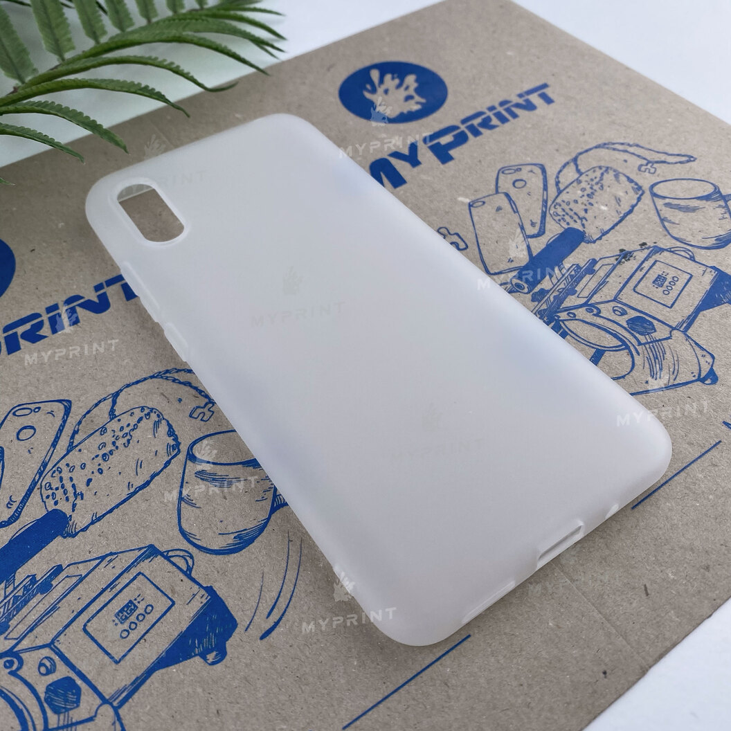 Чохол силіконовий для Xiaomi Redmi 9a білий (6647) - фото 2 - Чохли для УФ друку