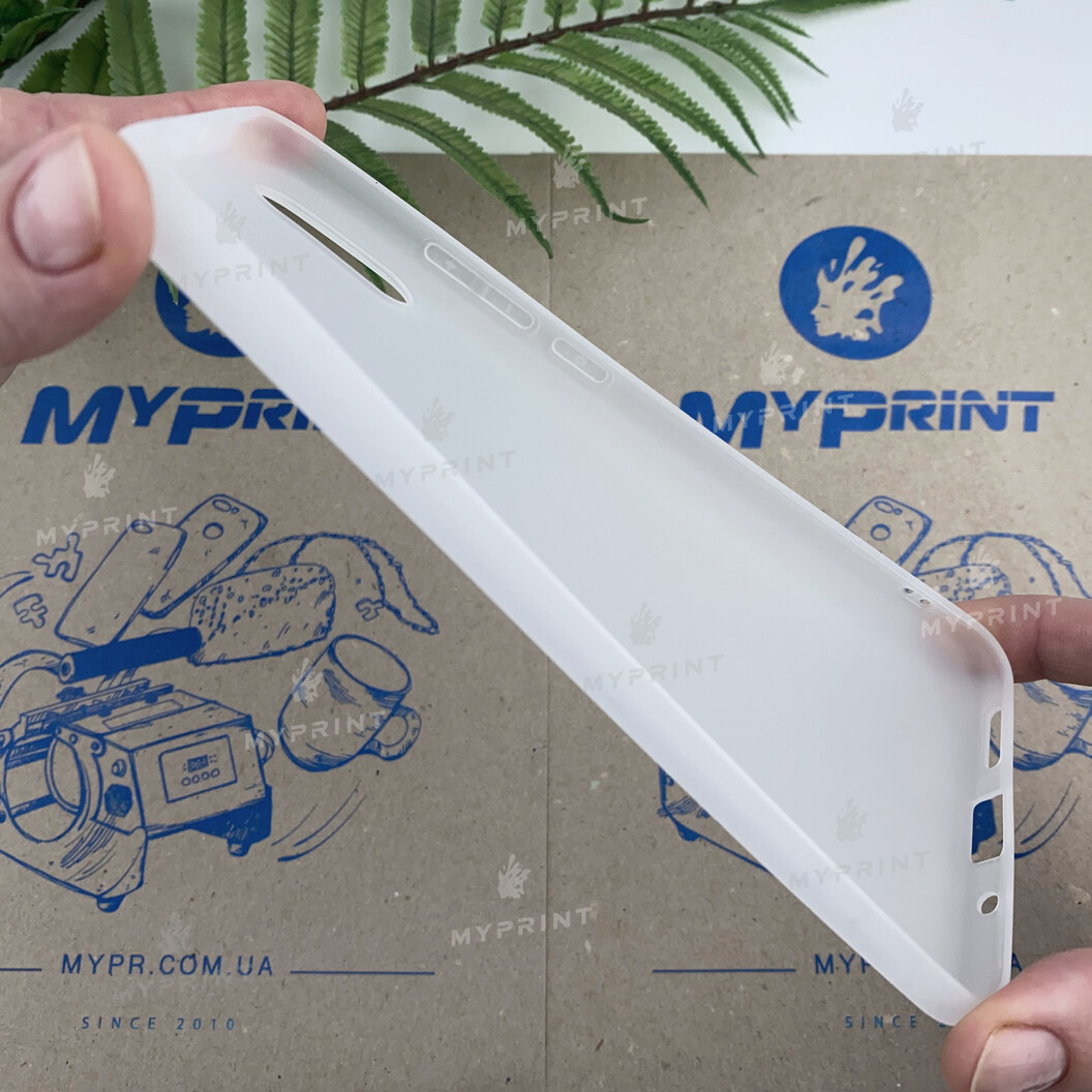Чохол силіконовий для Xiaomi Redmi 9a білий (6647) - фото 3 - Чохли для УФ друку
