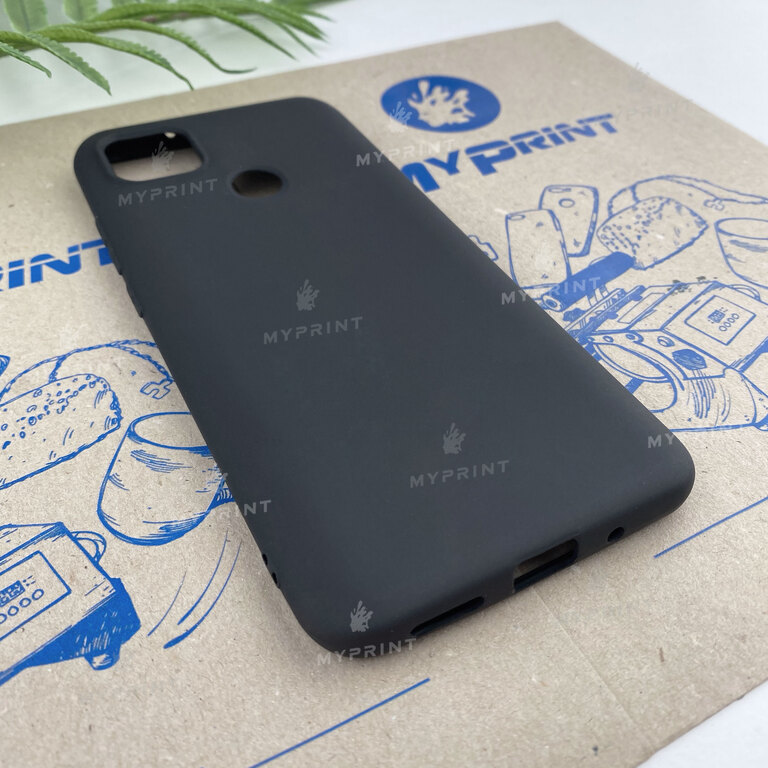 Чехол силиконовый для Xiaomi Redmi 9c черный (6649) 
