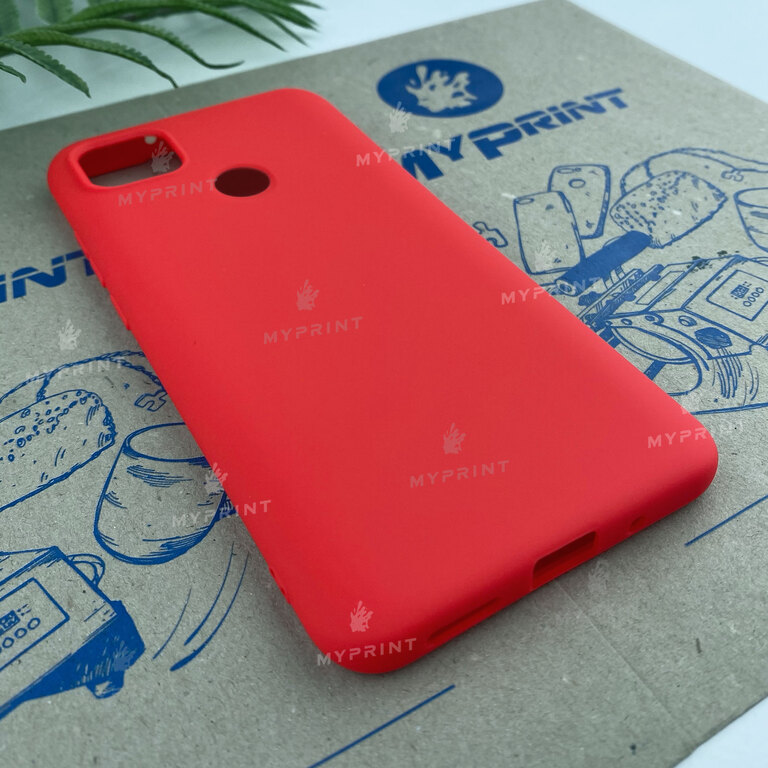 Чохол силіконовий для Xiaomi Redmi 9с червоний (6650) 