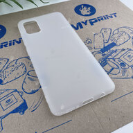 Чохол силіконовий для Samsung A51 білий (6619) - фото 2 - Чохли для УФ друку