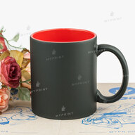 Sublimation cup chameleon matte inside red 11 Oz (330 ml) (6839) - фото 3 Sublimation cup chameleon matte inside red 11 Oz (330 ml) (6839) - фото 3 - Blanks for sublimation