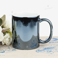 Кружка для сублимации металлик синяя 11 Oz (330 мл) (6854) - фото 2 Кружка для сублимации металлик синяя 11 Oz (330 мл) (6854) - фото 2 - Заготовки для сублимации