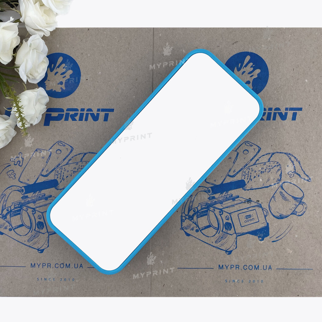 Pencil case for sublimation metallic blue 7*18 cm (6960) - фото 1 Pencil case for sublimation metallic blue 7*18 cm (6960) - фото 1 - Blanks for sublimation