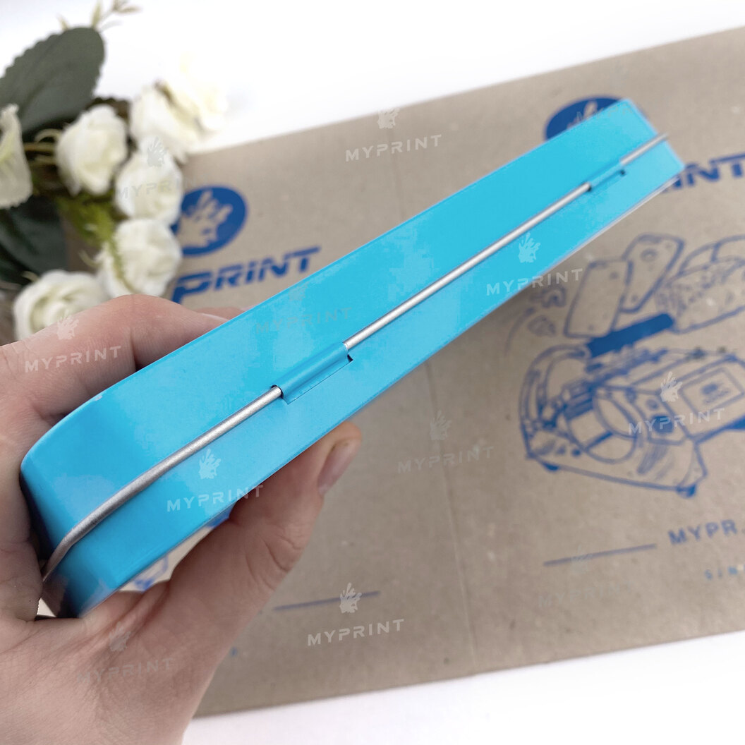 Pencil case for sublimation metallic blue 7*18 cm (6960) - фото 3 Pencil case for sublimation metallic blue 7*18 cm (6960) - фото 3 - Blanks for sublimation
