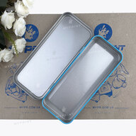 Pencil case for sublimation metallic blue 7*18 cm (6960) - фото 4 Pencil case for sublimation metallic blue 7*18 cm (6960) - фото 4 - Blanks for sublimation