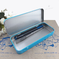 Pencil case for sublimation metallic blue 7*18 cm (6960) - фото 5 Pencil case for sublimation metallic blue 7*18 cm (6960) - фото 5 - Blanks for sublimation