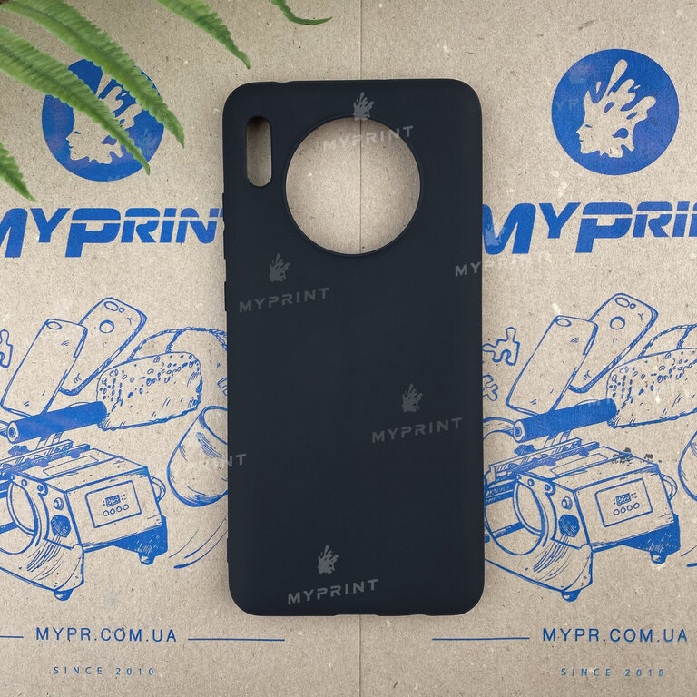 Чохол силіконовий для Huawei Mate 30 чорний (6819) 
