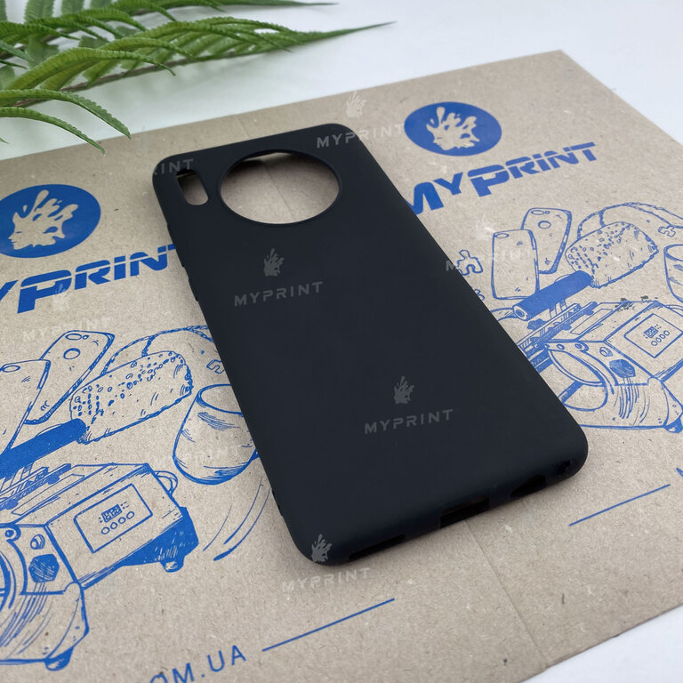 Чохол силіконовий для Huawei Mate 30 чорний (6819) 