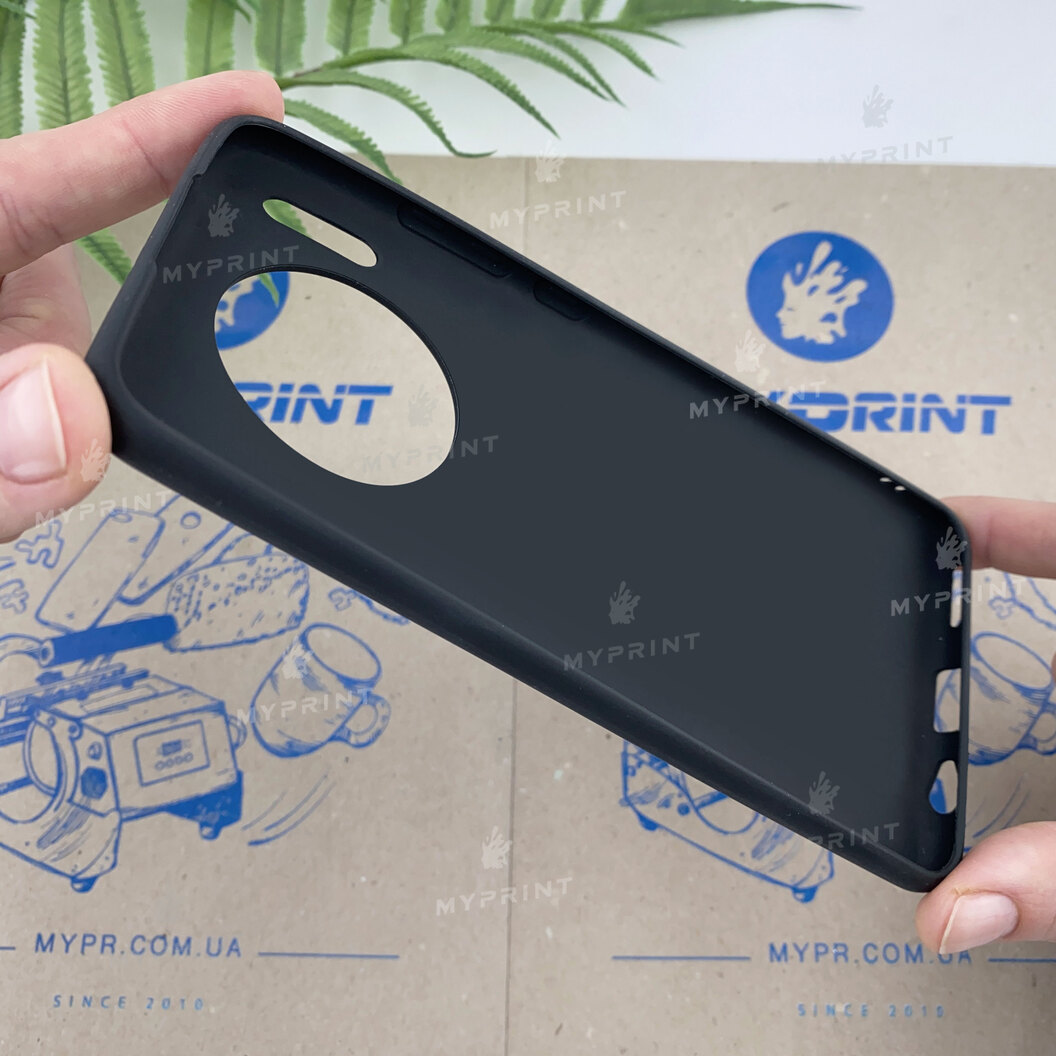 Чохол силіконовий для Huawei Mate 30 чорний (6819) - фото 3 Чохол силіконовий для Huawei Mate 30 чорний (6819) - фото 3 - Чохли для УФ друку