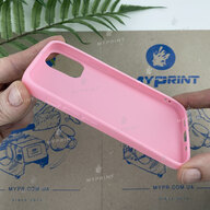 Чохол силіконовий для iPhone 12 Mini рожевий (6806) - фото 3 Чохол силіконовий для iPhone 12 Mini рожевий (6806) - фото 3 - Чохли для УФ друку