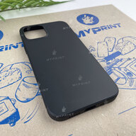 Чохол силіконовий для iPhone 12/12 Pro чорний (6801) - фото 2 - Чохли для УФ друку