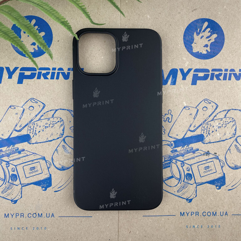 Чехол силиконовый для iPhone 12 Pro Max черный (6797)  Чехол силиконовый для iPhone 12 Pro Max черный (6797)