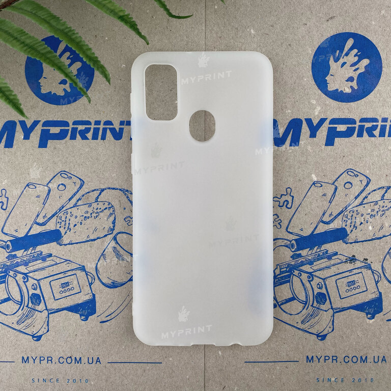 Чохол силіконовий для Samsung M30s / M21 білий (6749) 