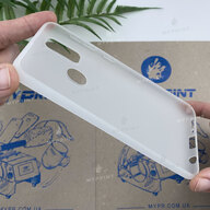 Чохол силіконовий для Samsung M30s / M21 білий (6749) - фото 3 - Чохли для УФ друку