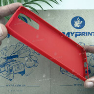 Чохол силіконовий для Samsung Note 20 червоний (6811) - фото 3 Чохол силіконовий для Samsung Note 20 червоний (6811) - фото 3 - Чохли для УФ друку