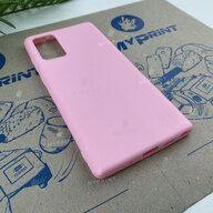 Чохол силіконовий для Samsung Note 20 рожевий (6812) - фото 2 - Чохли для УФ друку