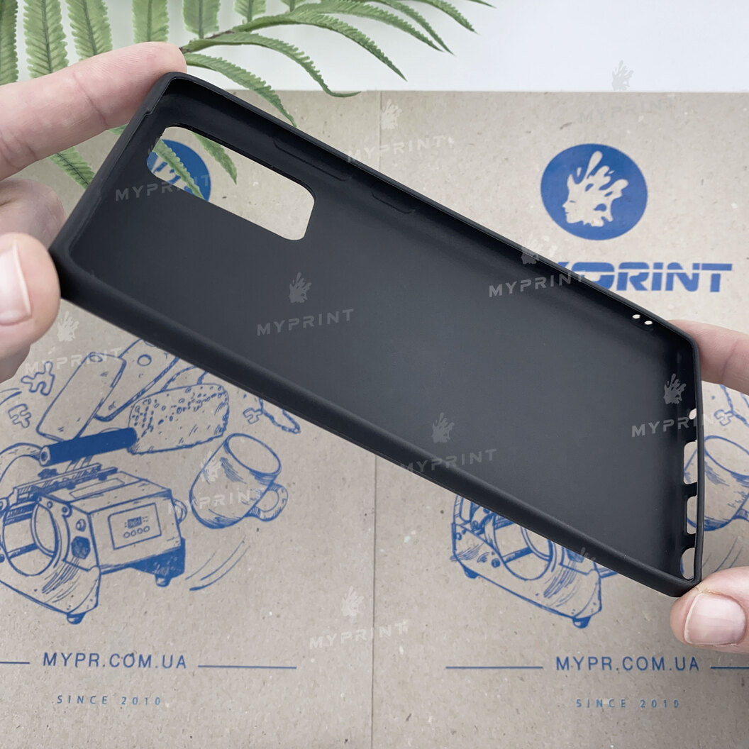 Чохол силіконовий для Samsung Note 20 чорний (6813) - фото 3 Чохол силіконовий для Samsung Note 20 чорний (6813) - фото 3 - Чохли для УФ друку