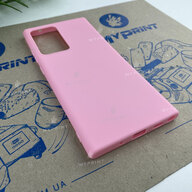 Чохол силіконовий для Samsung Note 20 Ultra рожевий (6816) - фото 2 Чохол силіконовий для Samsung Note 20 Ultra рожевий (6816) - фото 2 - Чохли для УФ друку