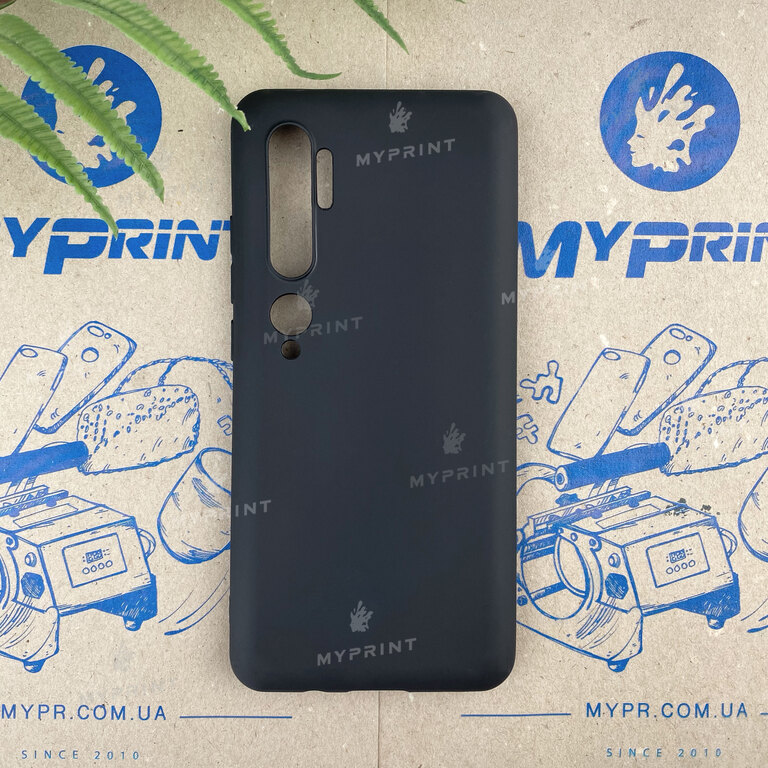 Чохол силіконовий для Xiaomi Mi Note 10 чорний (6663)  Чохол силіконовий для Xiaomi Mi Note 10 чорний (6663)