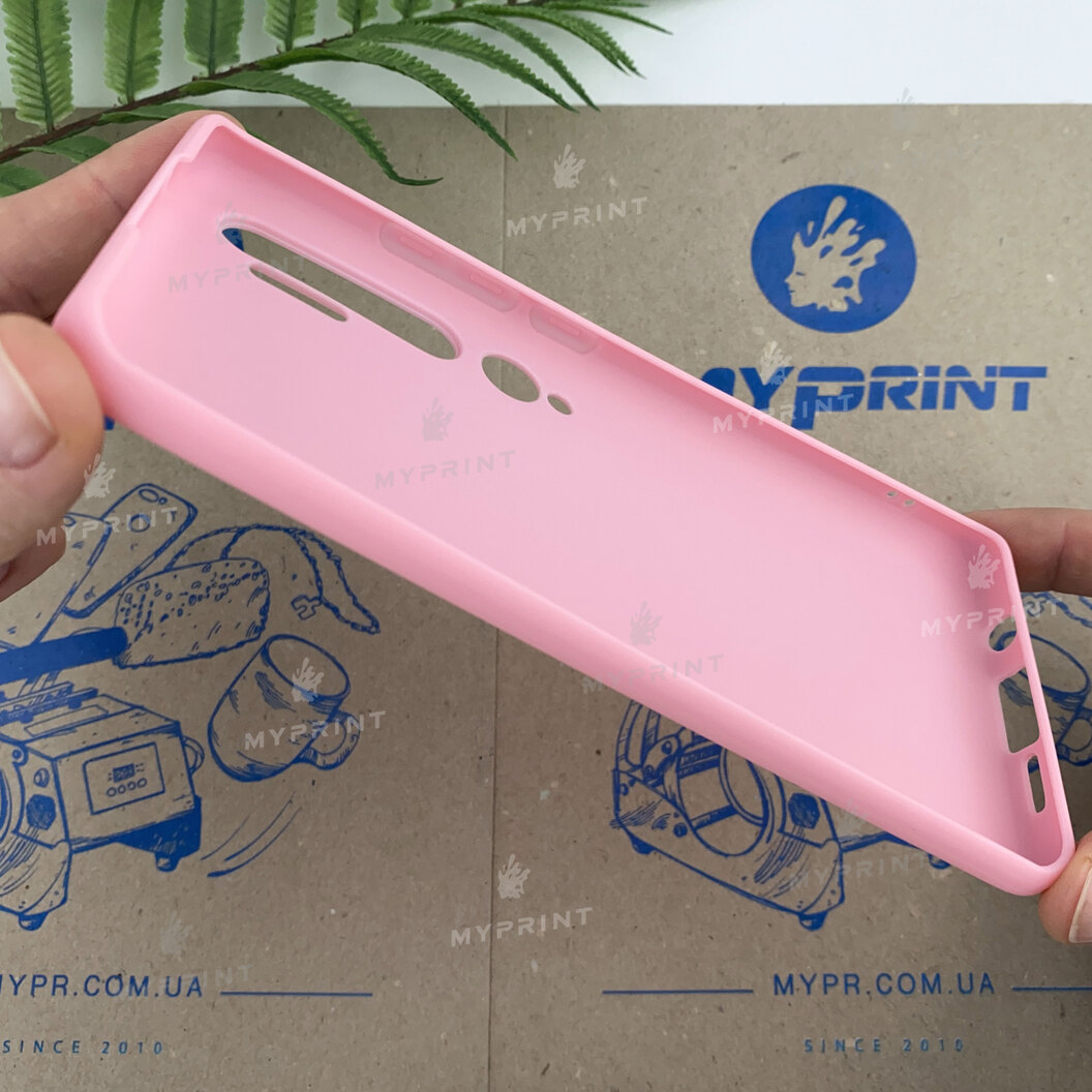 Чохол силіконовий для Xiaomi Mi Note 10 рожевий (6664) - фото 3 Чохол силіконовий для Xiaomi Mi Note 10 рожевий (6664) - фото 3 - Чохли для УФ друку