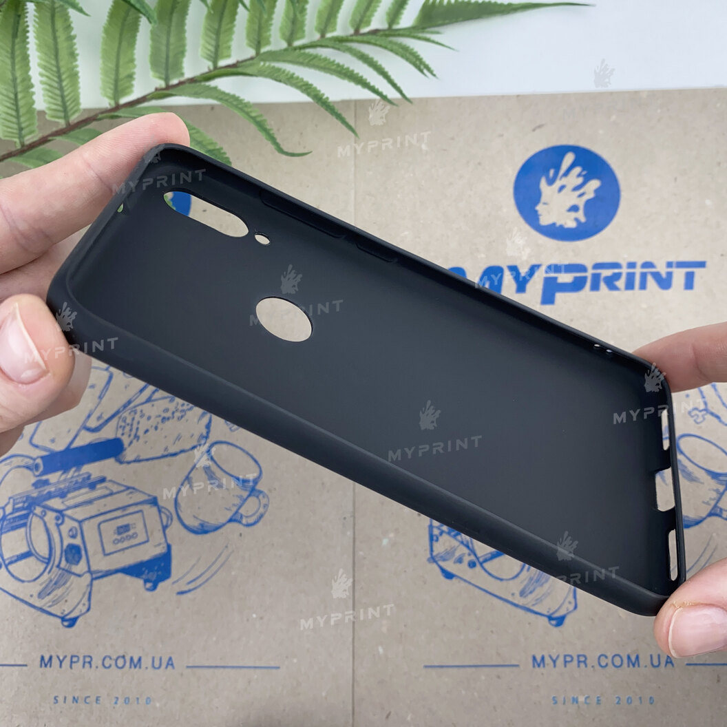Чохол силіконовий для Xiaomi MI Play чорний (6668) - фото 3 - Чохли для УФ друку
