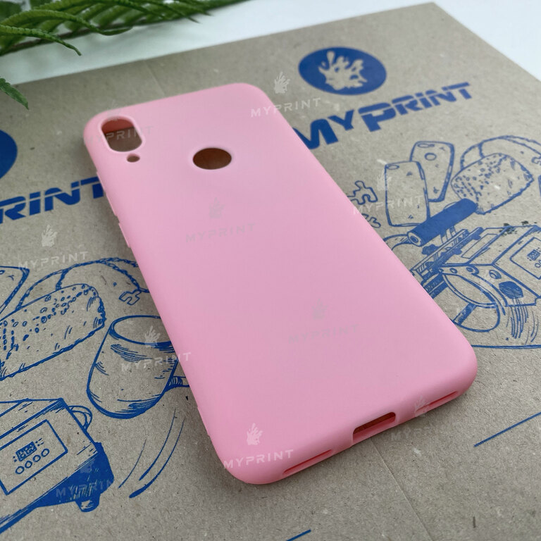 Чохол силіконовий для Xiaomi MI Play рожевий (6669) 