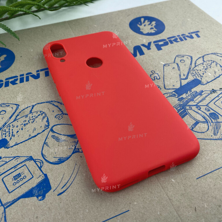 Чохол силіконовий для Xiaomi MI Play червоний (6670) 