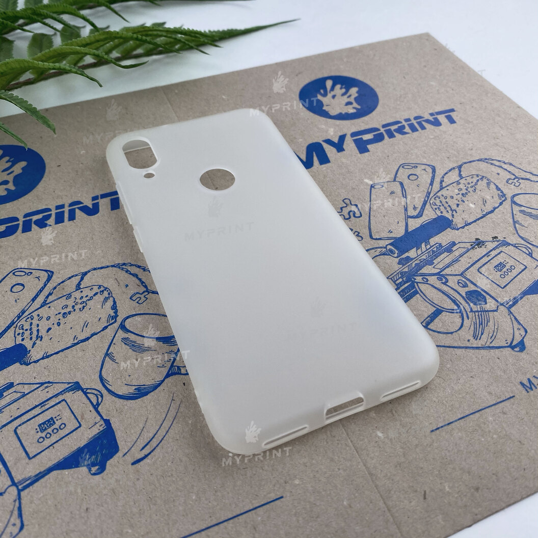 Чохол силіконовий для Xiaomi MI Play білий (6671) - фото 2 - Чохли для УФ друку