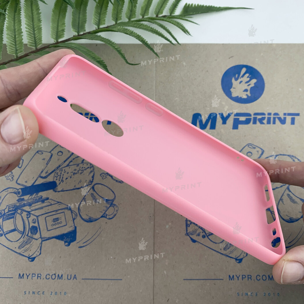 Чохол силіконовий для Xiaomi Redmi 8 рожевий (6675) - фото 3 - Чохли для УФ друку