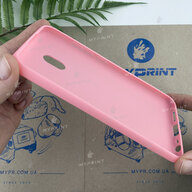 Чохол силіконовий для Xiaomi Redmi 8a рожевий (6680) - фото 3 Чохол силіконовий для Xiaomi Redmi 8a рожевий (6680) - фото 3 - Чохли для УФ друку